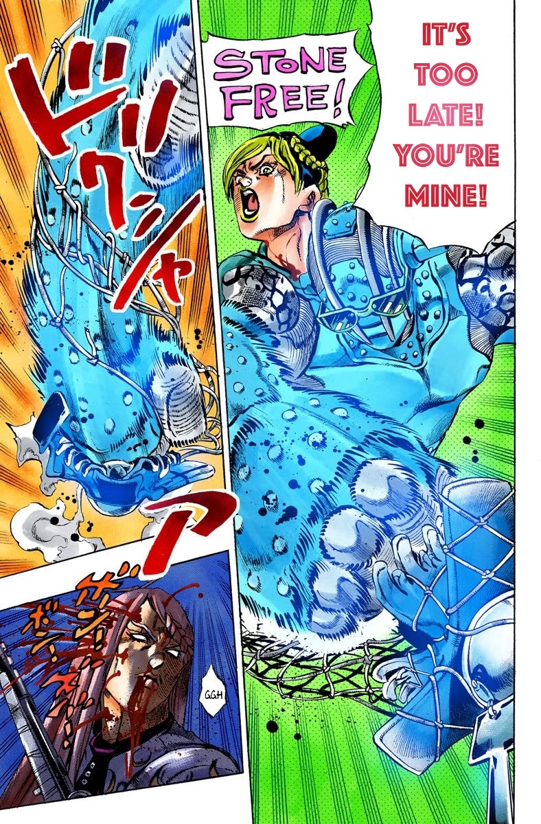 JoJo's Bizarre Adventure Part 6 - Stone Ocean (Official Colored) chapter 15 page 20