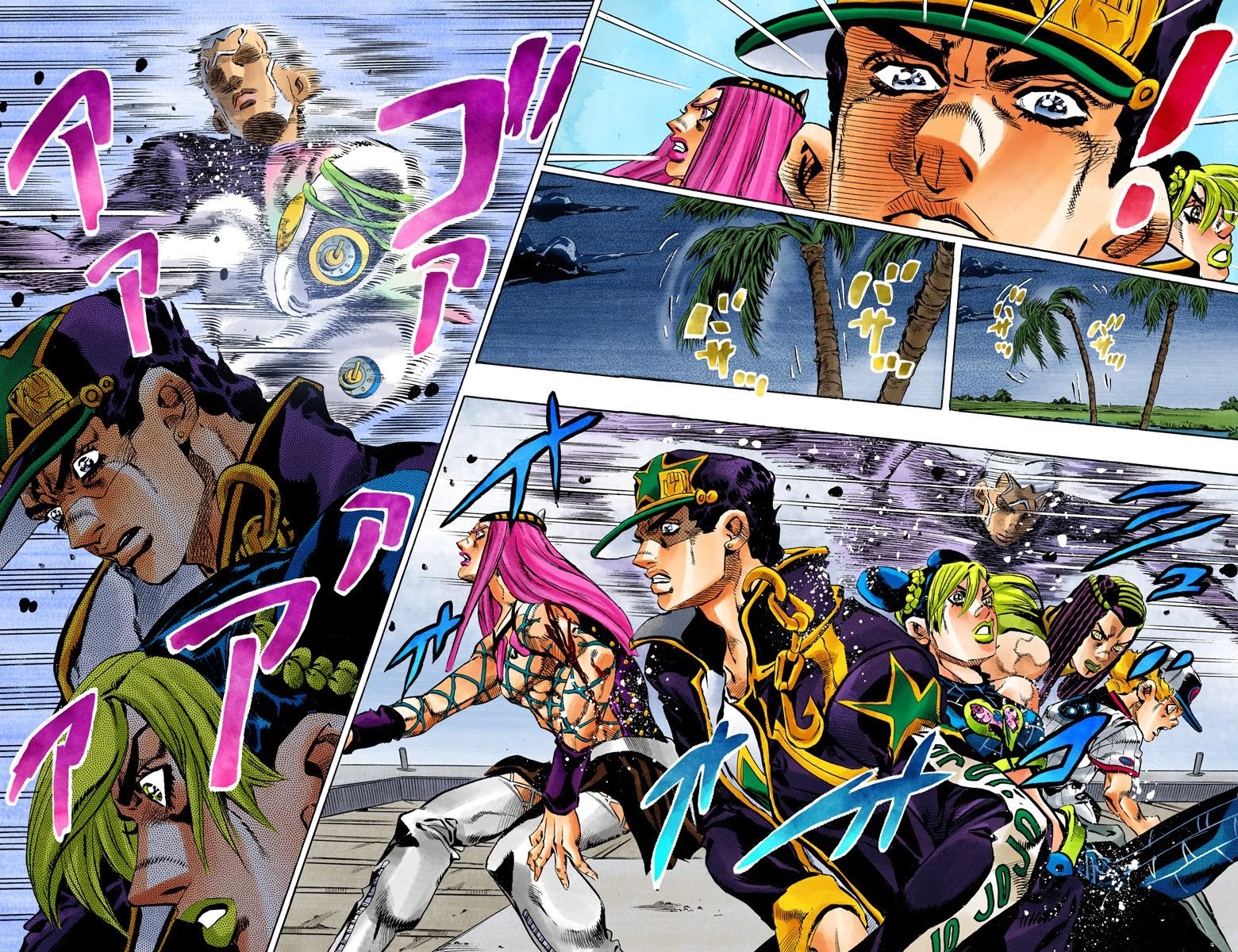 JoJo's Bizarre Adventure Part 6 - Stone Ocean (Official Colored) chapter 151 page 15