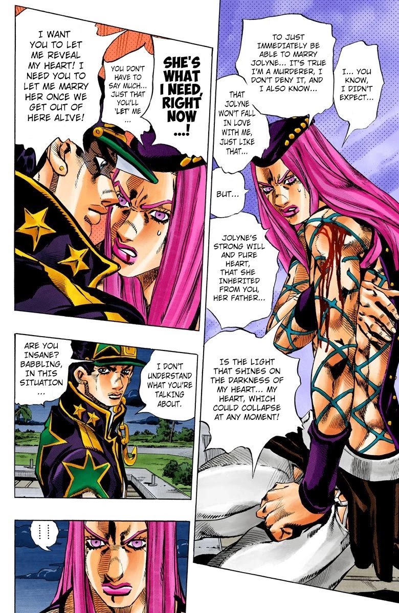 JoJo's Bizarre Adventure Part 6 - Stone Ocean (Official Colored) chapter 151 page 5