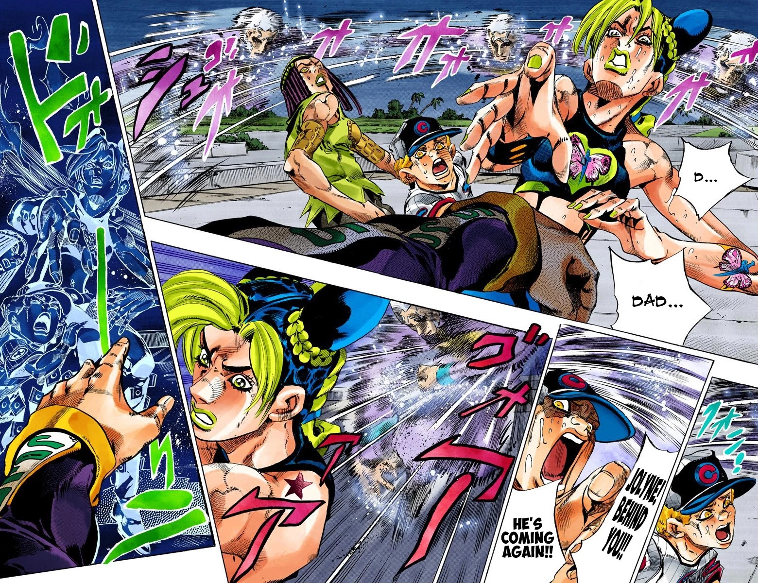 JoJo's Bizarre Adventure Part 6 - Stone Ocean (Official Colored) chapter 152 page 3