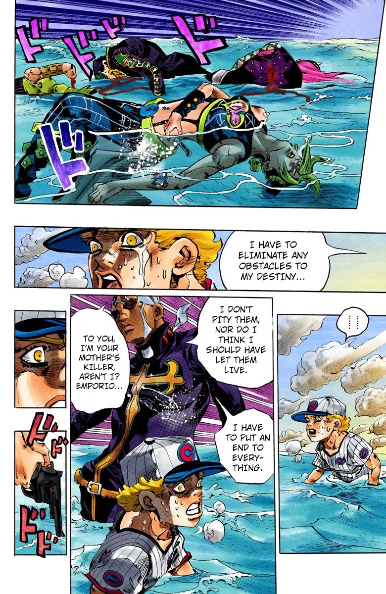JoJo's Bizarre Adventure Part 6 - Stone Ocean (Official Colored) chapter 154 page 14