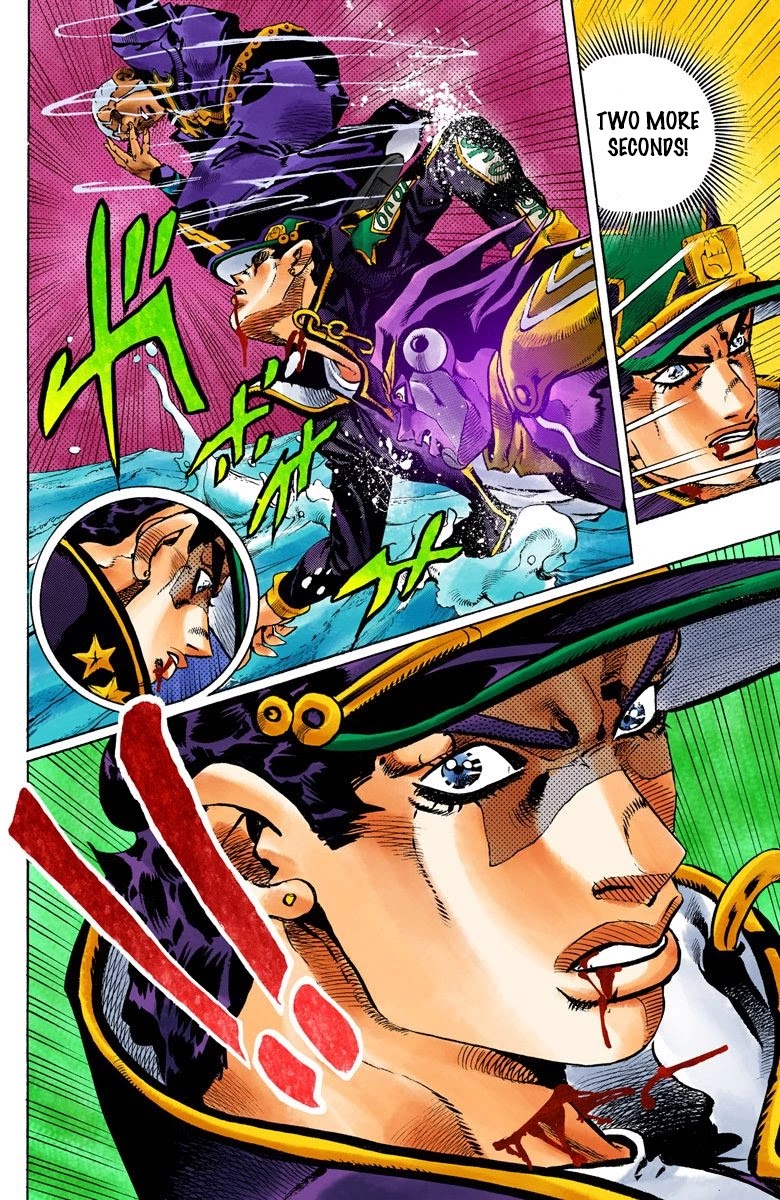 JoJo's Bizarre Adventure Part 6 - Stone Ocean (Official Colored) chapter 154 page 6