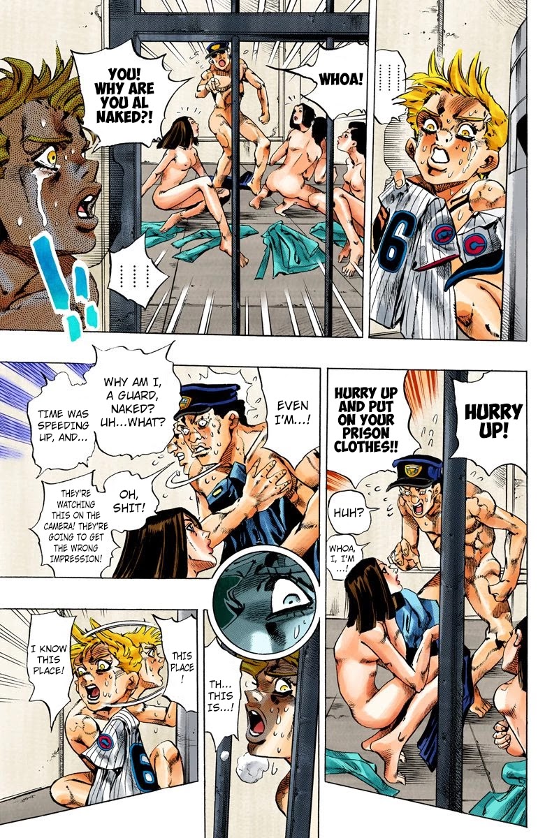 JoJo's Bizarre Adventure Part 6 - Stone Ocean (Official Colored) chapter 156 page 10