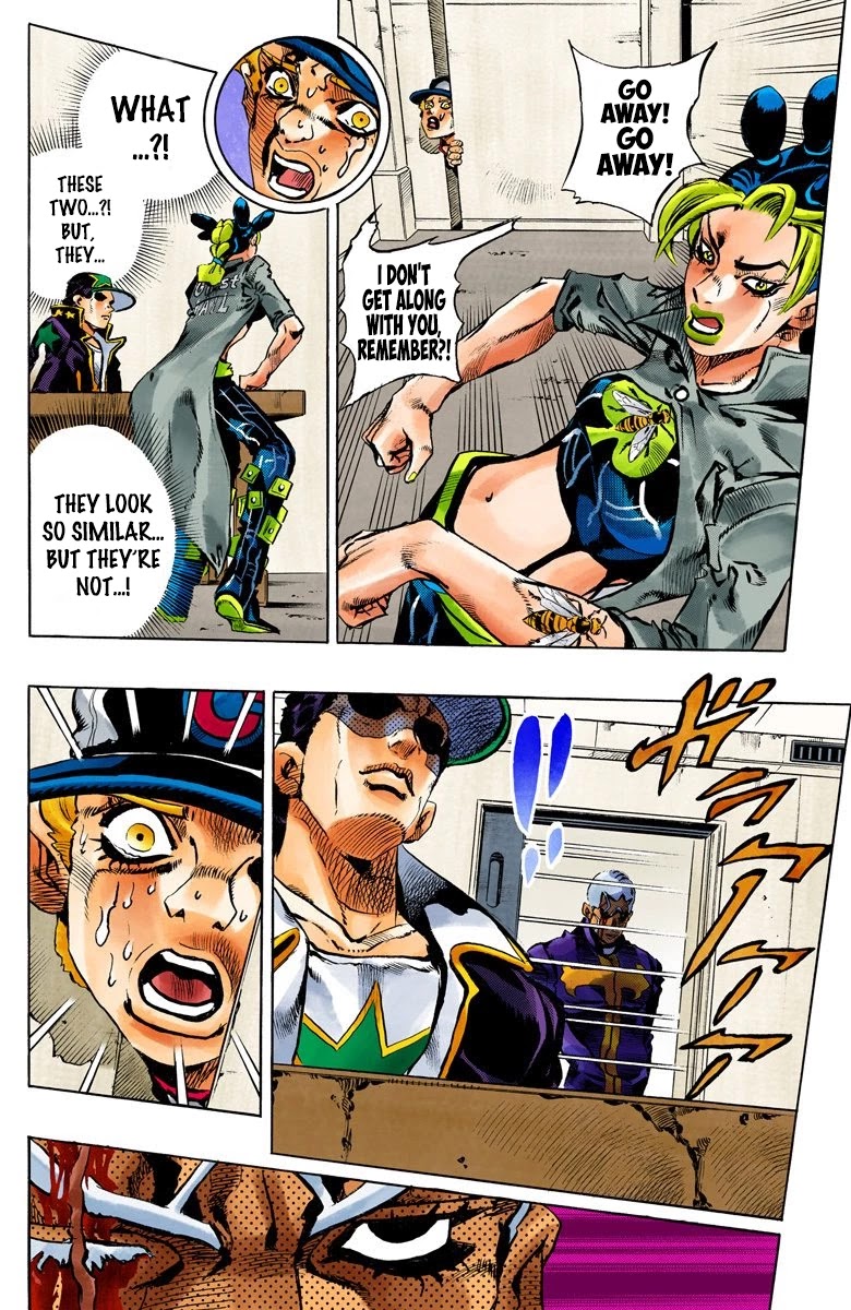JoJo's Bizarre Adventure Part 6 - Stone Ocean (Official Colored) chapter 156 page 13