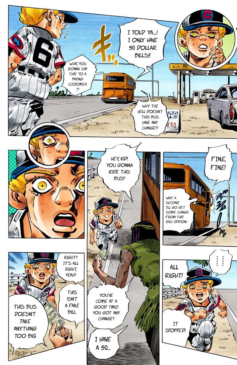 JoJo's Bizarre Adventure Part 6 - Stone Ocean (Official Colored) chapter 158 page 14