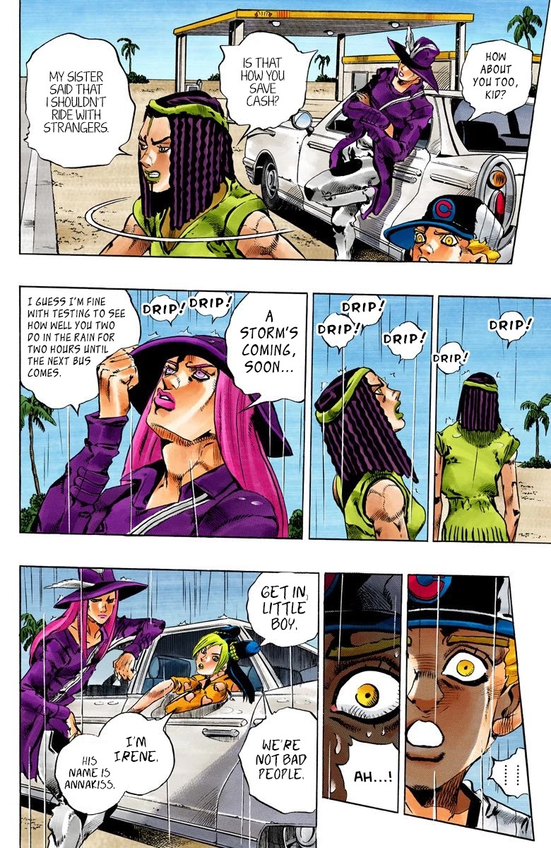 JoJo's Bizarre Adventure Part 6 - Stone Ocean (Official Colored) chapter 158 page 16
