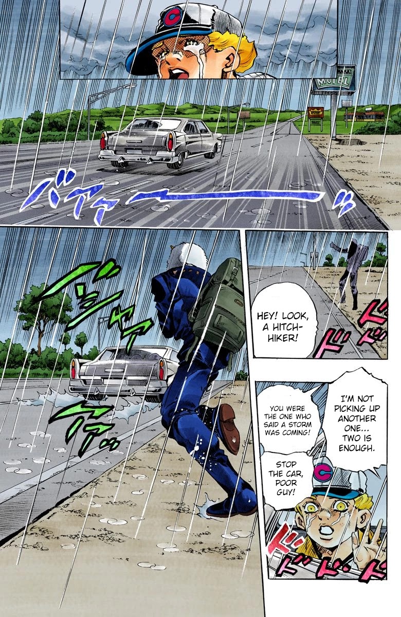 JoJo's Bizarre Adventure Part 6 - Stone Ocean (Official Colored) chapter 158 page 19