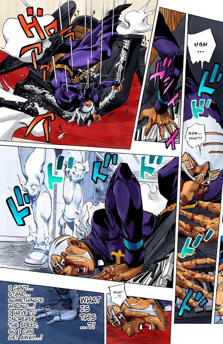 JoJo's Bizarre Adventure Part 6 - Stone Ocean (Official Colored) chapter 158 page 5