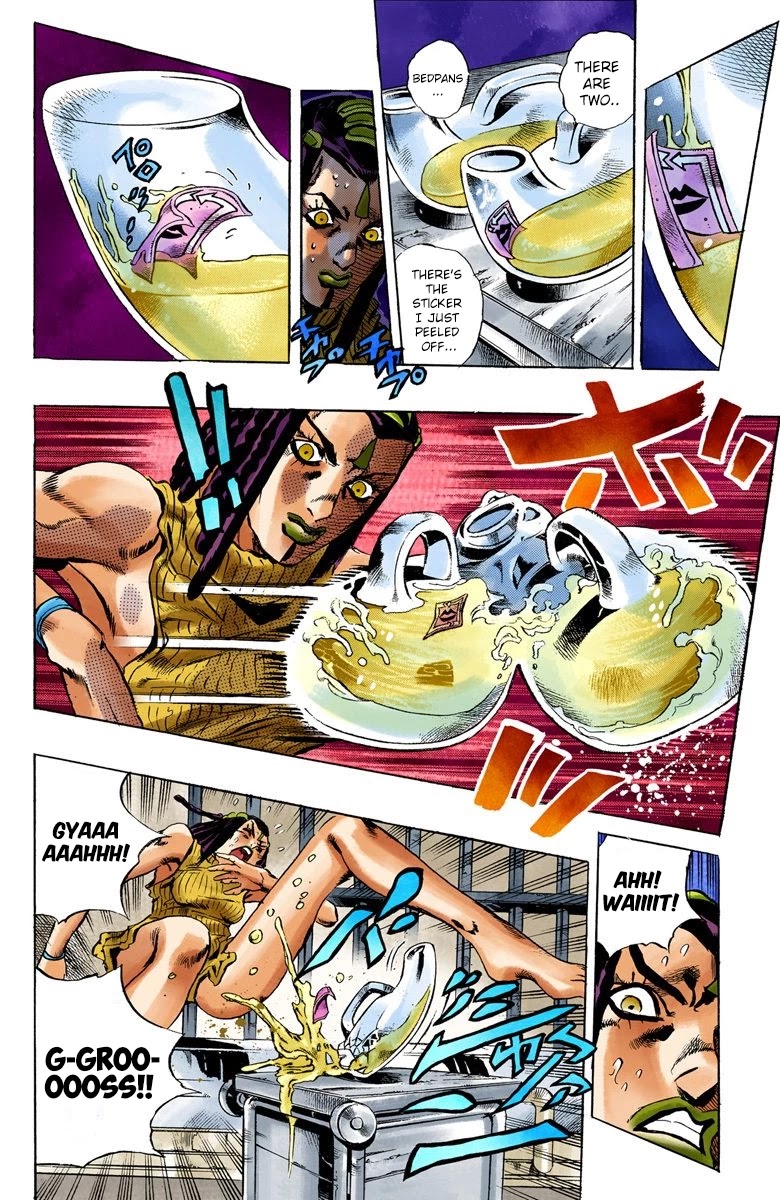 JoJo's Bizarre Adventure Part 6 - Stone Ocean (Official Colored) chapter 21 page 15