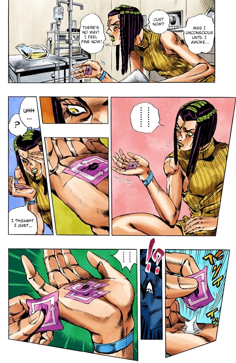 JoJo's Bizarre Adventure Part 6 - Stone Ocean (Official Colored) chapter 21 page 9