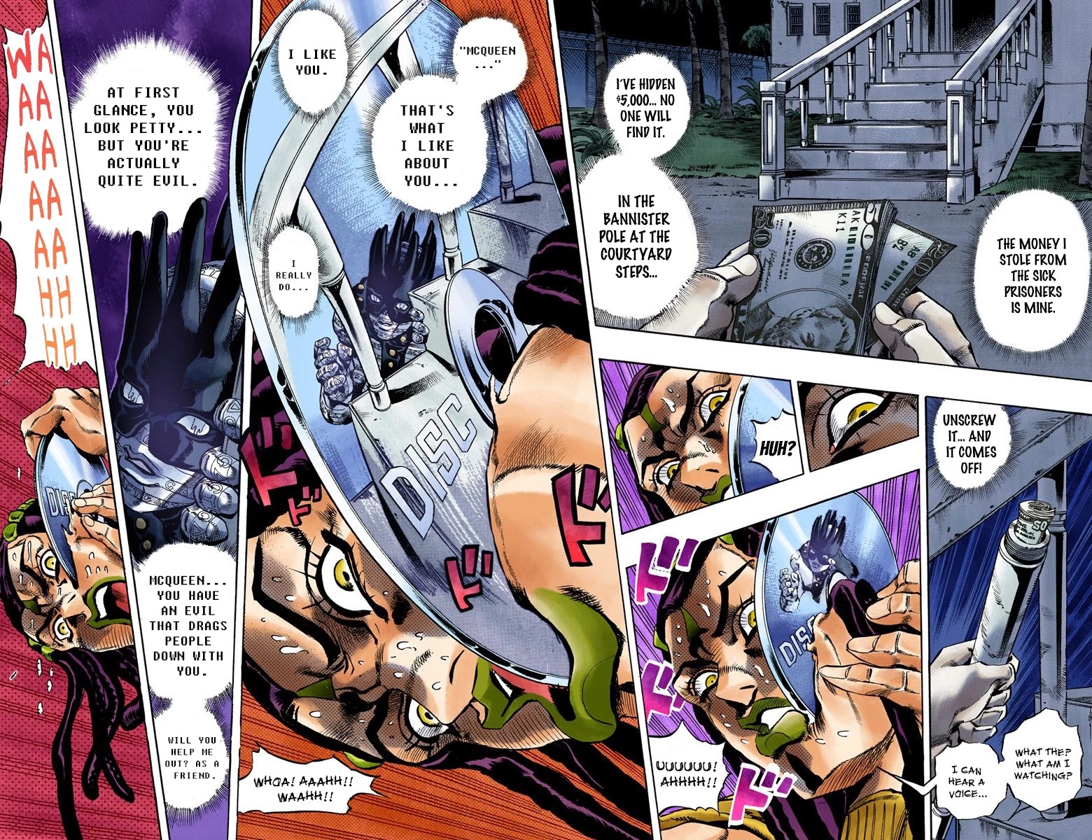 JoJo's Bizarre Adventure Part 6 - Stone Ocean (Official Colored) chapter 22 page 12
