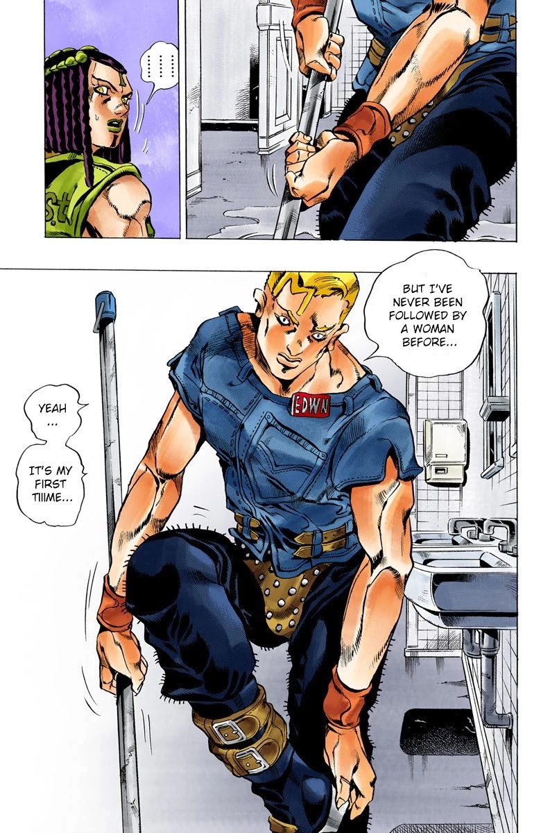 JoJo's Bizarre Adventure Part 6 - Stone Ocean (Official Colored) chapter 22 page 14