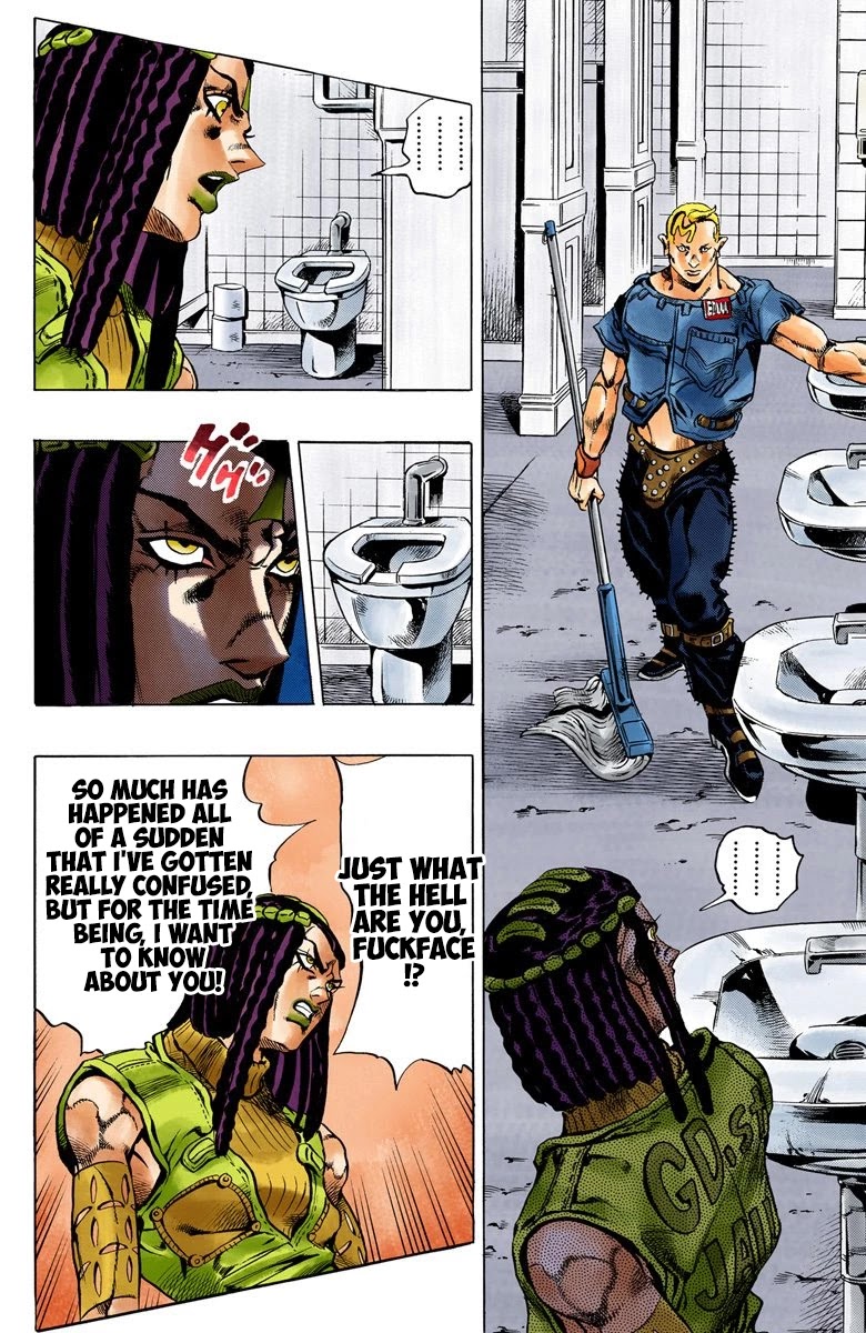 JoJo's Bizarre Adventure Part 6 - Stone Ocean (Official Colored) chapter 22 page 15
