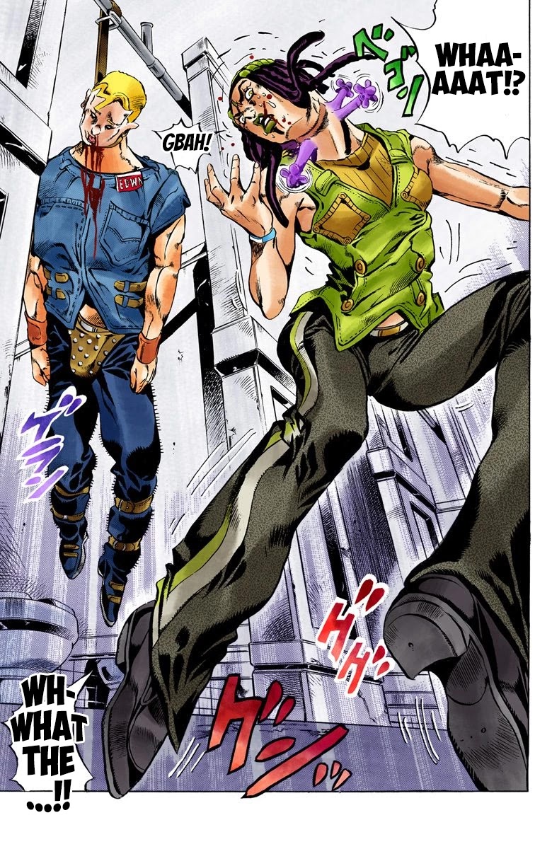 JoJo's Bizarre Adventure Part 6 - Stone Ocean (Official Colored) chapter 22 page 20