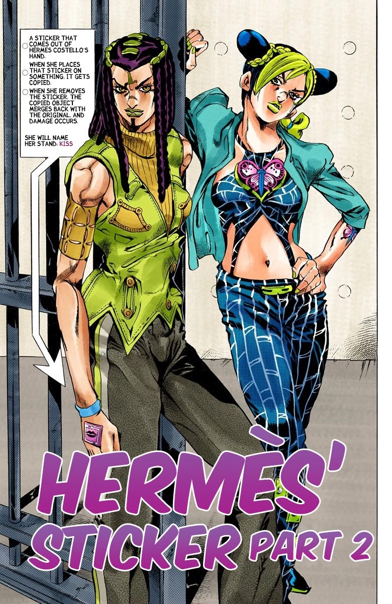 JoJo's Bizarre Adventure Part 6 - Stone Ocean (Official Colored) chapter 22 page 3