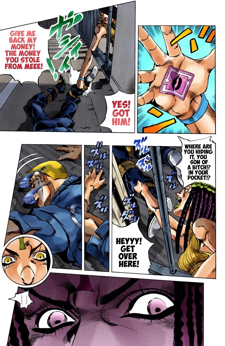 JoJo's Bizarre Adventure Part 6 - Stone Ocean (Official Colored) chapter 22 page 5