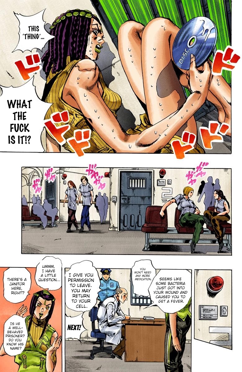 JoJo's Bizarre Adventure Part 6 - Stone Ocean (Official Colored) chapter 22 page 9