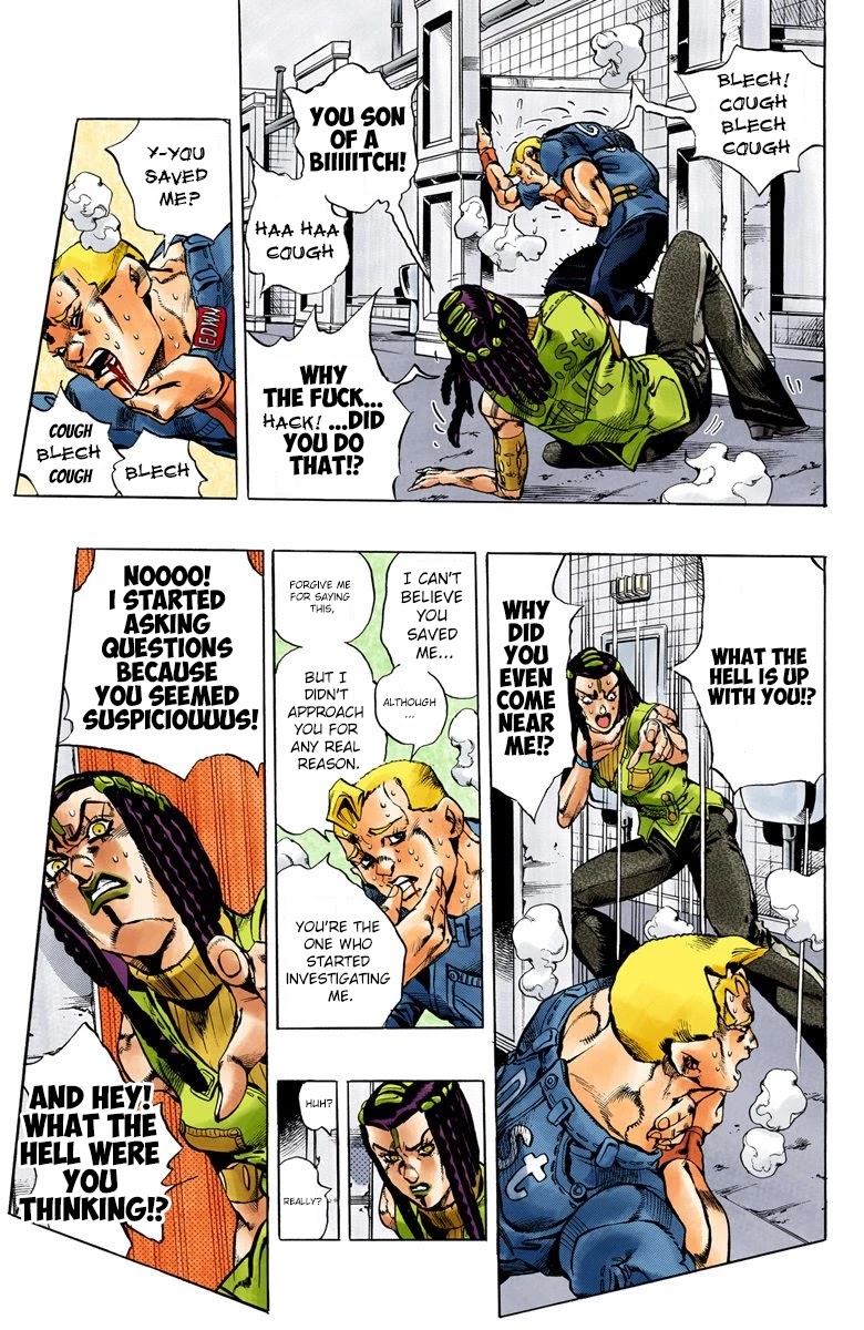 JoJo's Bizarre Adventure Part 6 - Stone Ocean (Official Colored) chapter 23 page 10