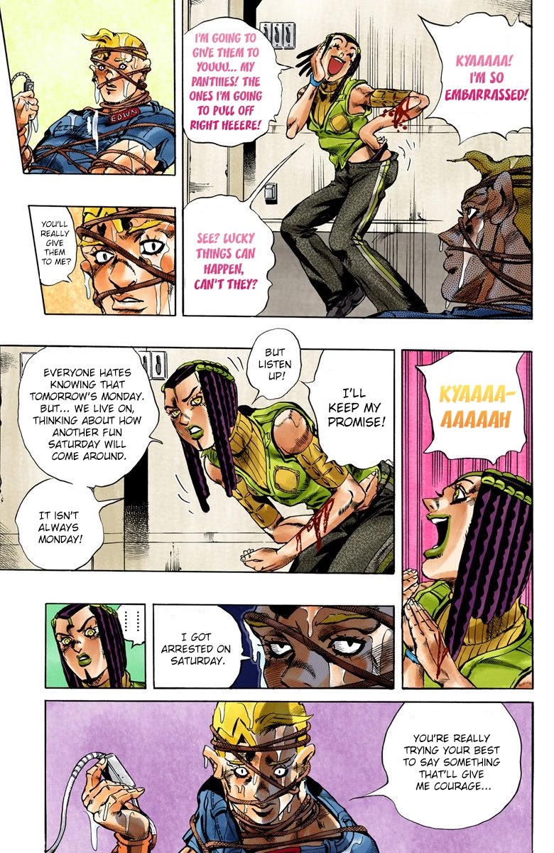 JoJo's Bizarre Adventure Part 6 - Stone Ocean (Official Colored) chapter 25 page 10