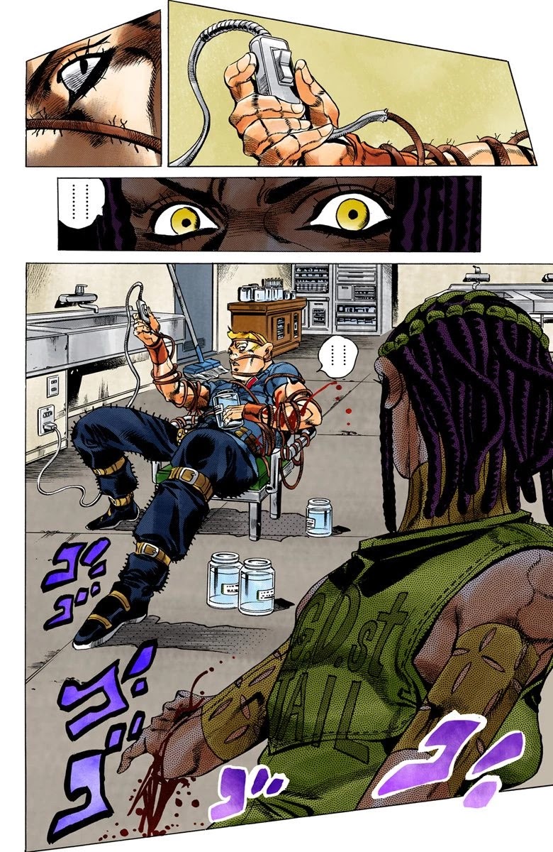 JoJo's Bizarre Adventure Part 6 - Stone Ocean (Official Colored) chapter 25 page 5