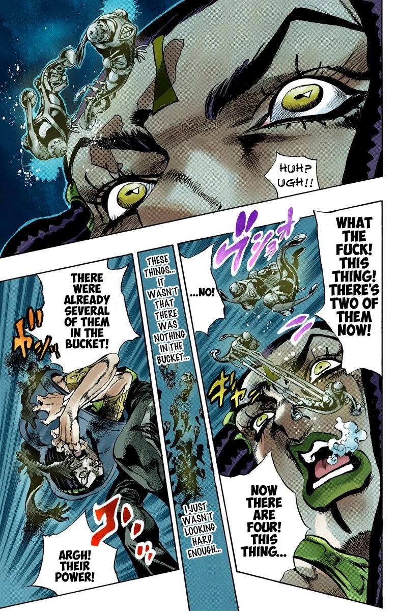JoJo's Bizarre Adventure Part 6 - Stone Ocean (Official Colored) chapter 28 page 13