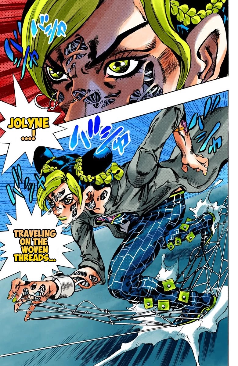 JoJo's Bizarre Adventure Part 6 - Stone Ocean (Official Colored) chapter 28 page 19