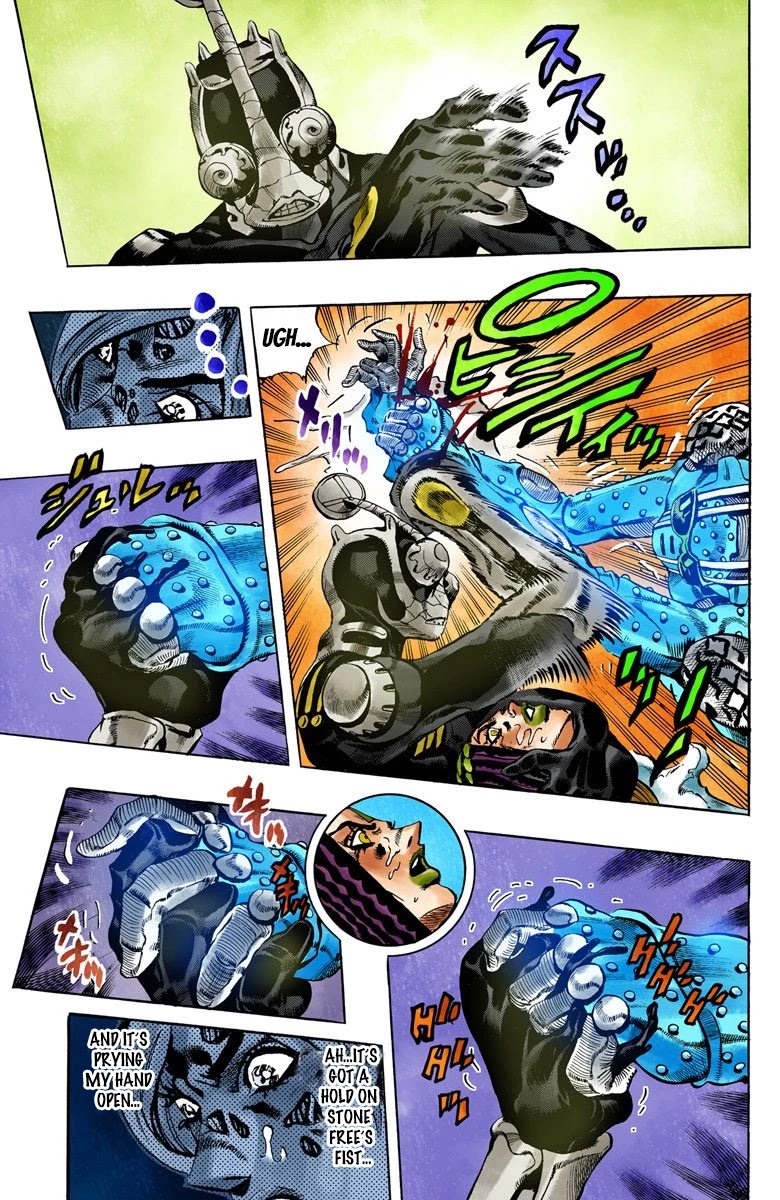 JoJo's Bizarre Adventure Part 6 - Stone Ocean (Official Colored) chapter 29 page 4