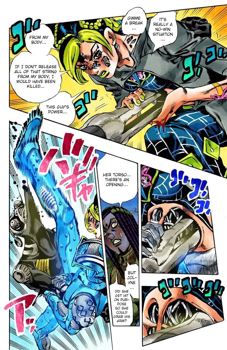 JoJo's Bizarre Adventure Part 6 - Stone Ocean (Official Colored) chapter 29 page 7