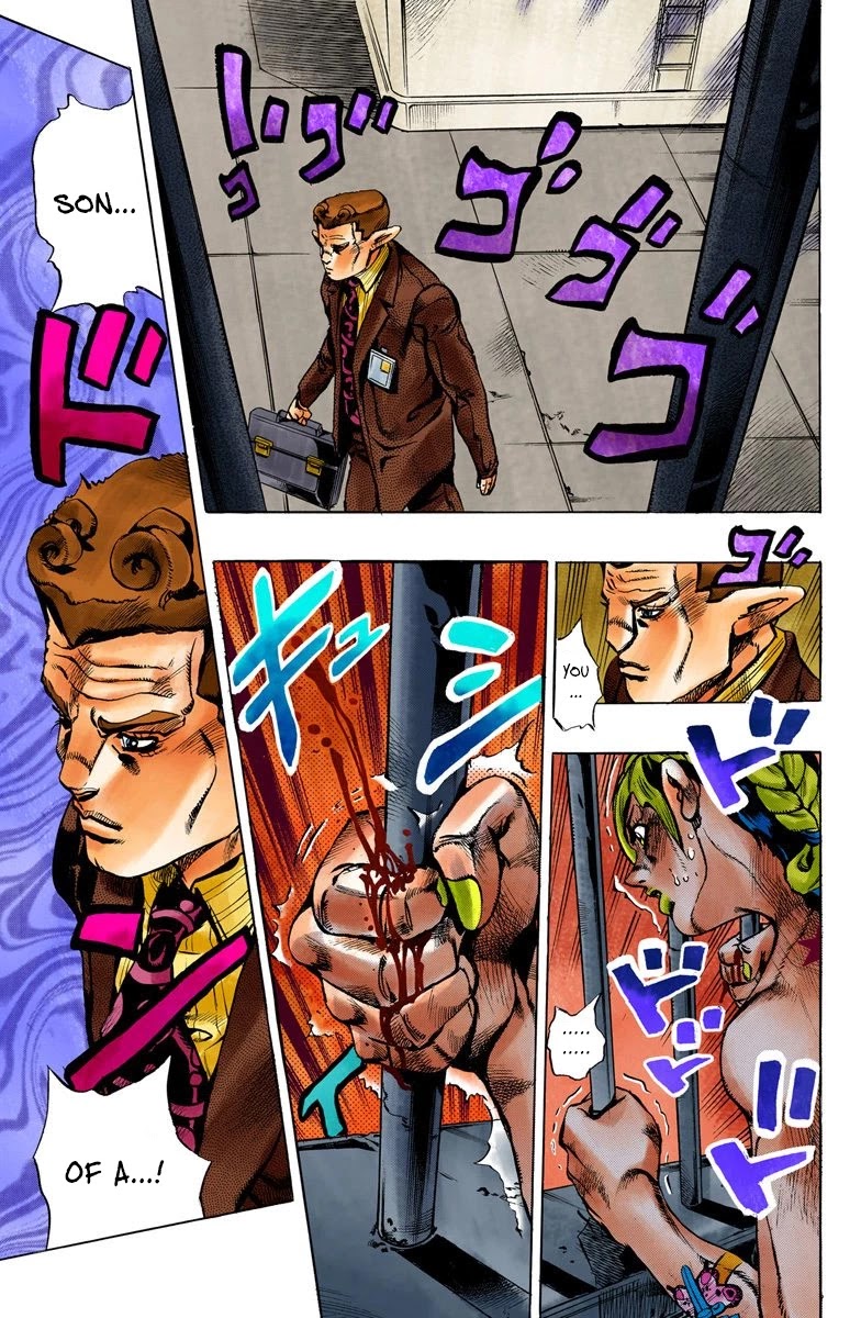 JoJo's Bizarre Adventure Part 6 - Stone Ocean (Official Colored) chapter 3 page 10