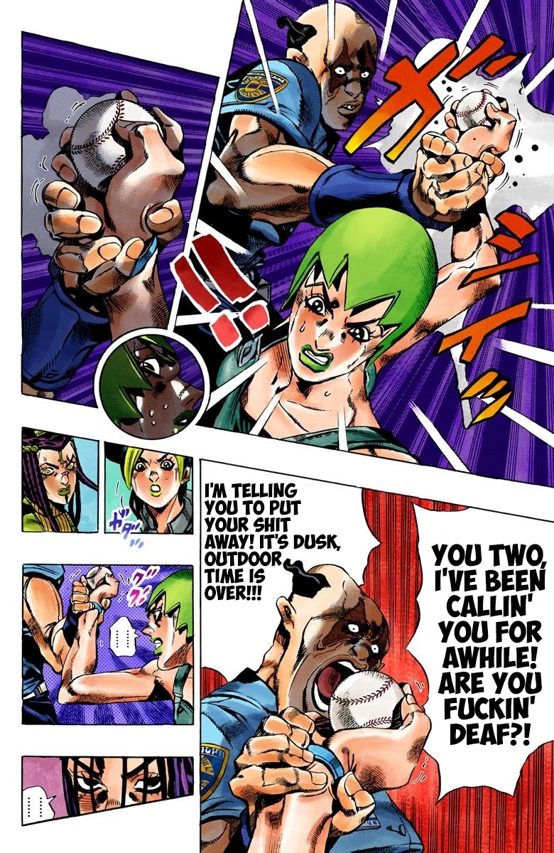 JoJo's Bizarre Adventure Part 6 - Stone Ocean (Official Colored) chapter 36 page 7