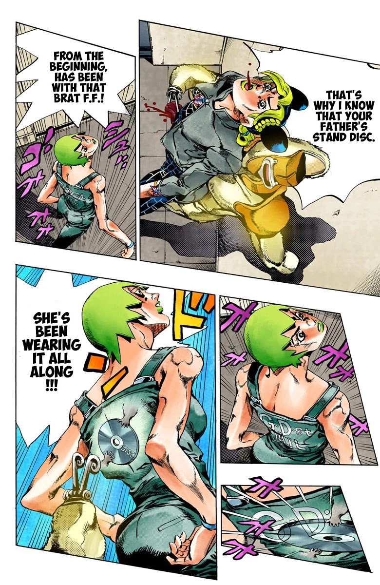 JoJo's Bizarre Adventure Part 6 - Stone Ocean (Official Colored) chapter 39 page 13