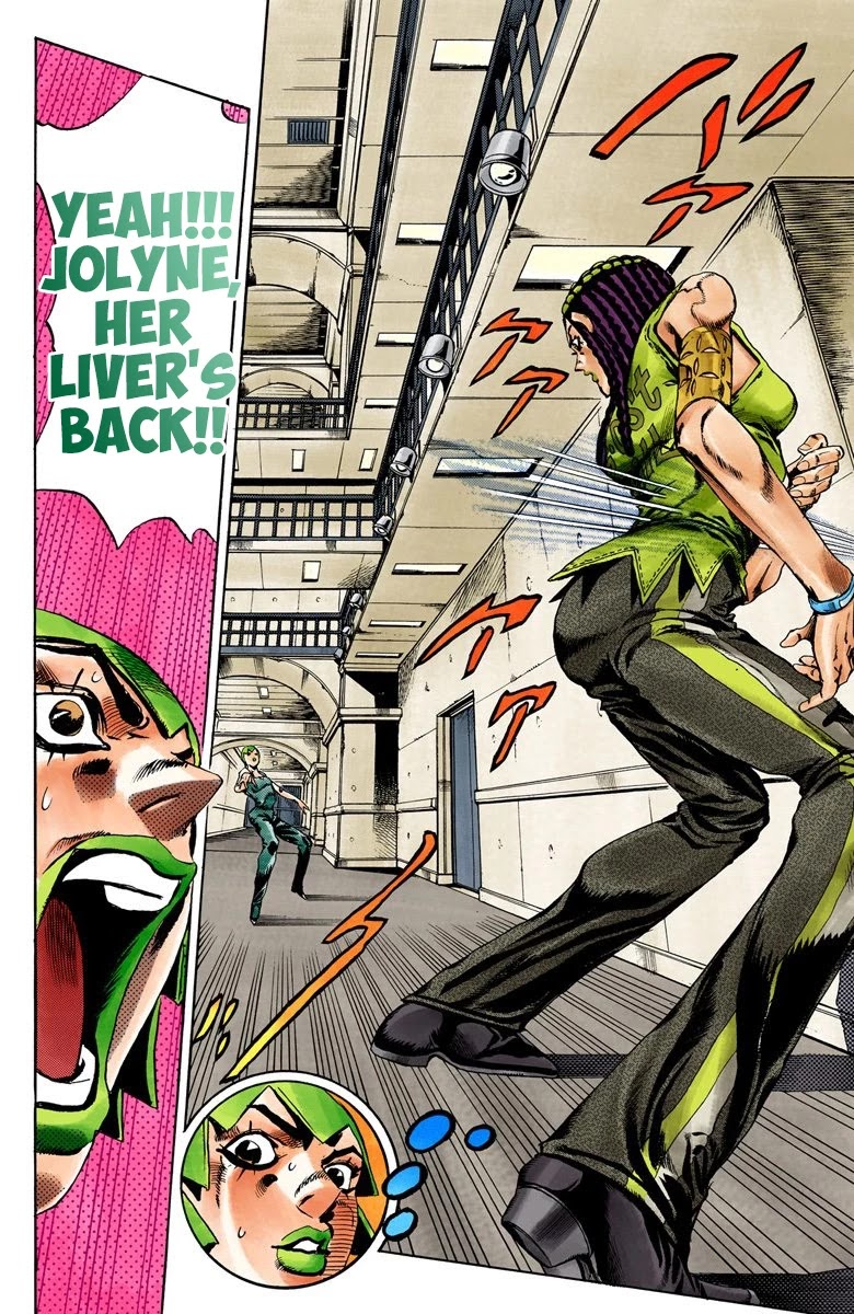 JoJo's Bizarre Adventure Part 6 - Stone Ocean (Official Colored) chapter 39 page 6