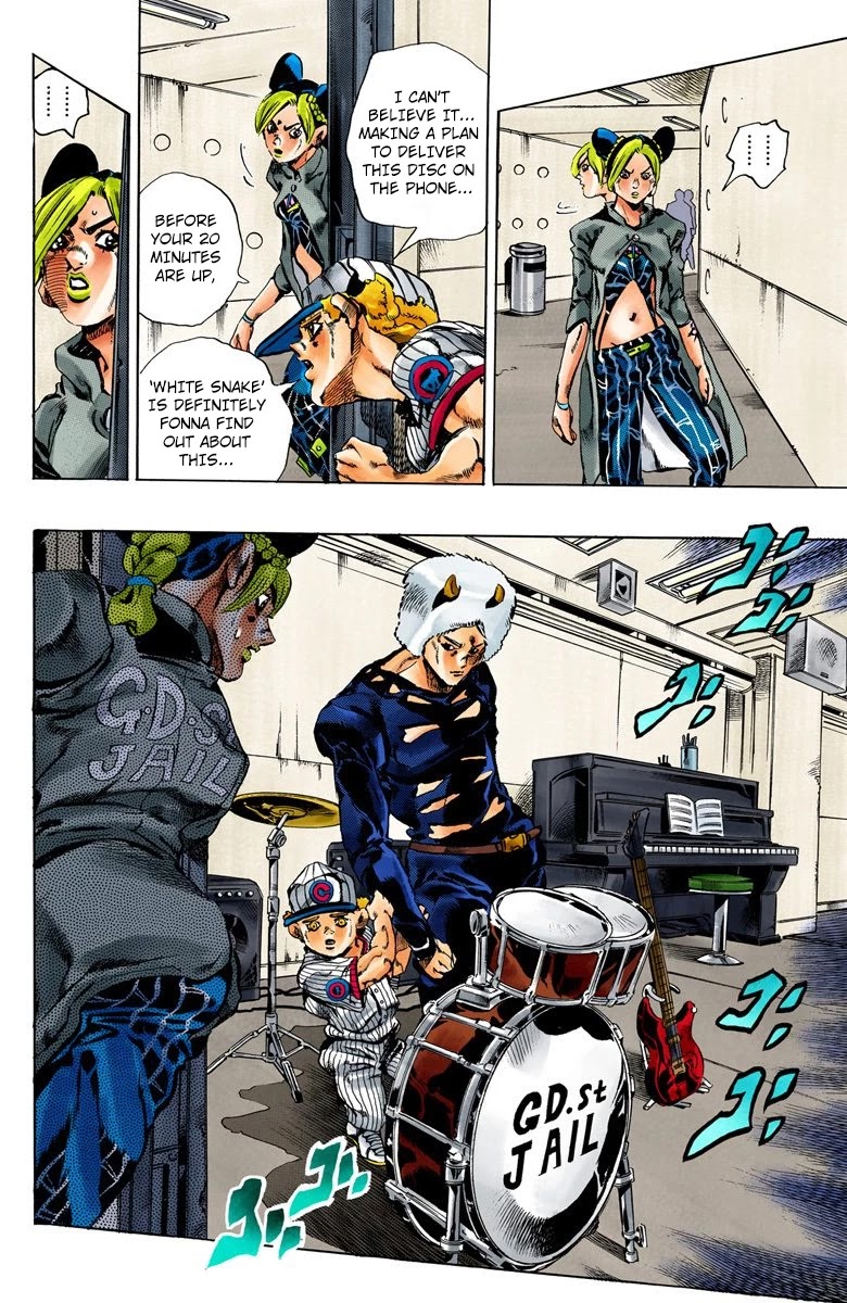 JoJo's Bizarre Adventure Part 6 - Stone Ocean (Official Colored) chapter 40 page 10