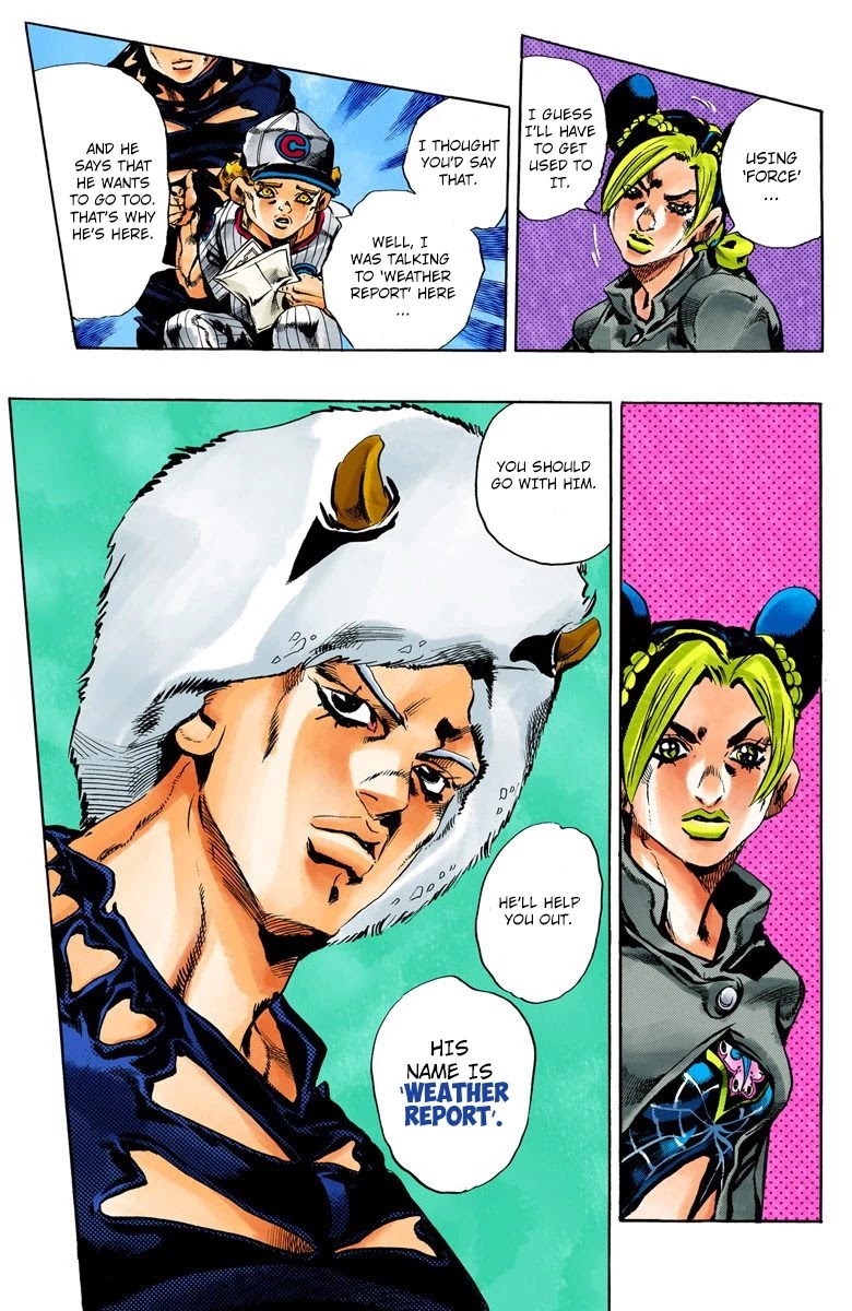 JoJo's Bizarre Adventure Part 6 - Stone Ocean (Official Colored) chapter 40 page 13
