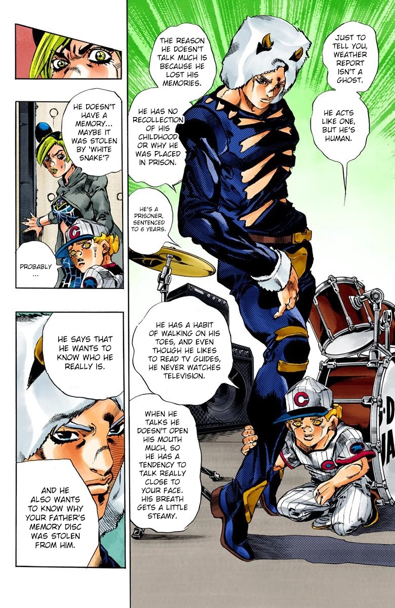 JoJo's Bizarre Adventure Part 6 - Stone Ocean (Official Colored) chapter 40 page 14