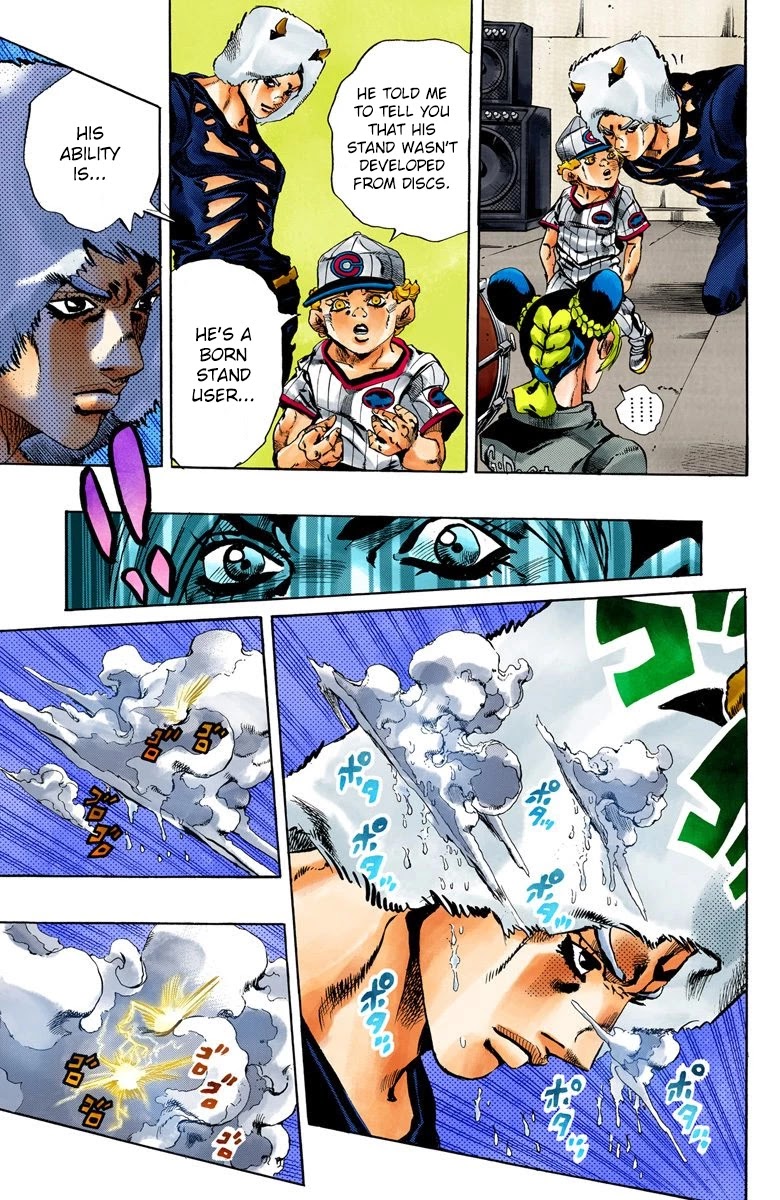 JoJo's Bizarre Adventure Part 6 - Stone Ocean (Official Colored) chapter 40 page 15