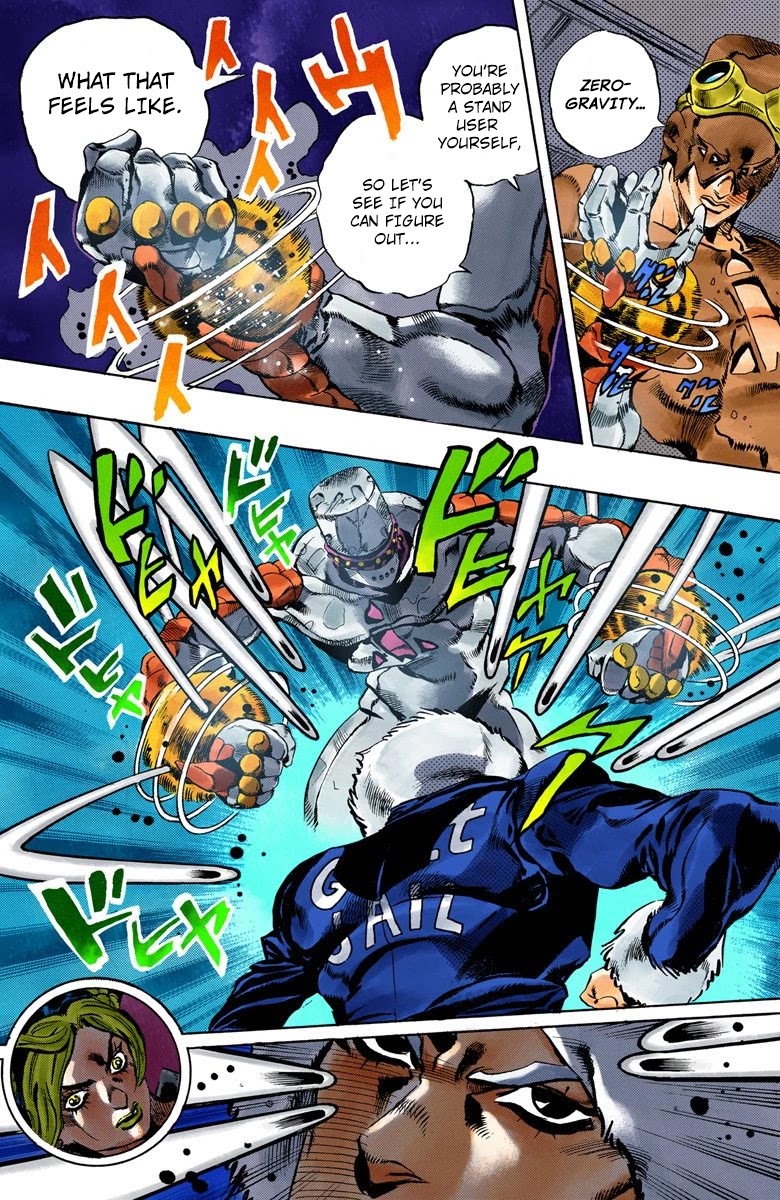 JoJo's Bizarre Adventure Part 6 - Stone Ocean (Official Colored) chapter 42 page 12
