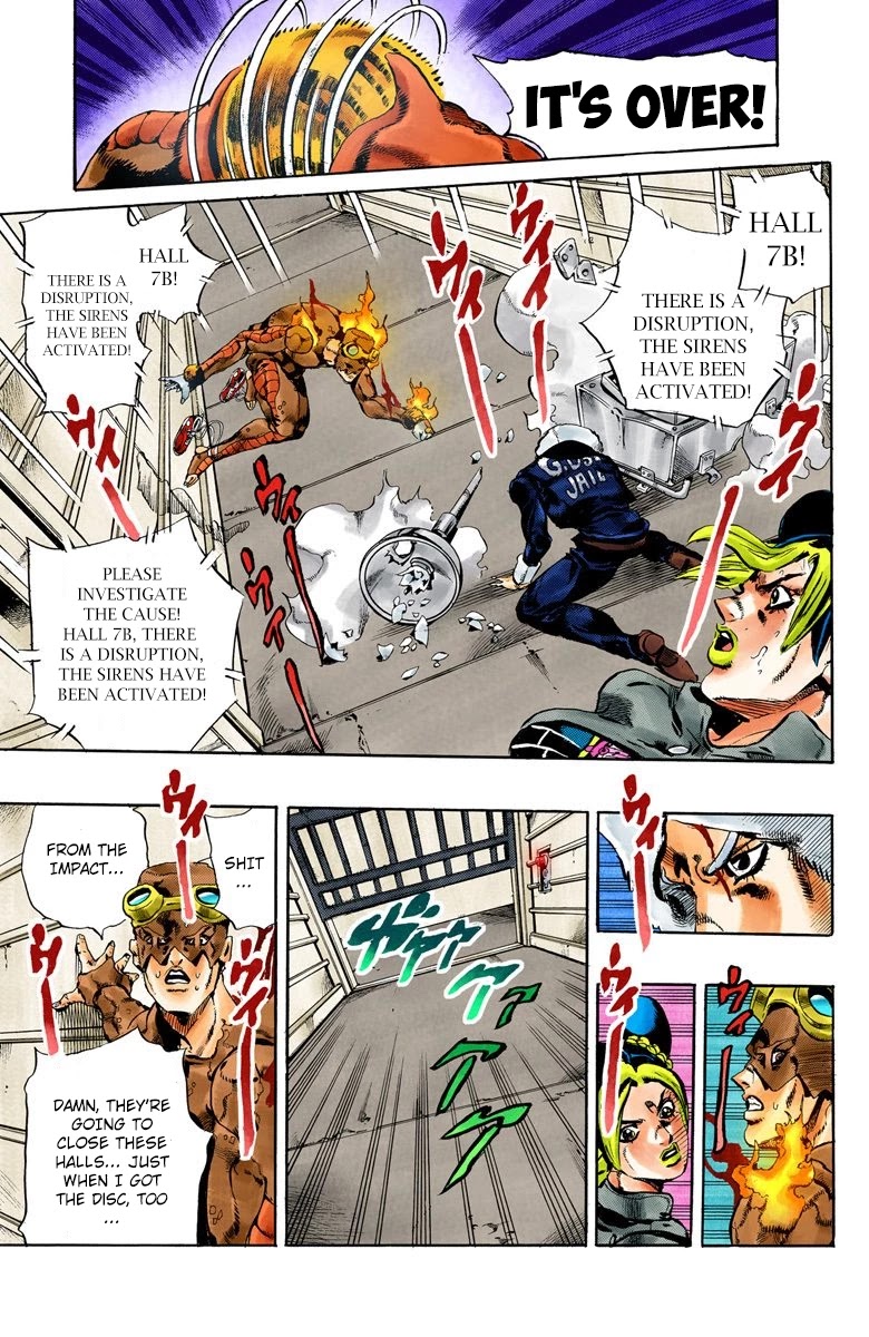 JoJo's Bizarre Adventure Part 6 - Stone Ocean (Official Colored) chapter 42 page 20