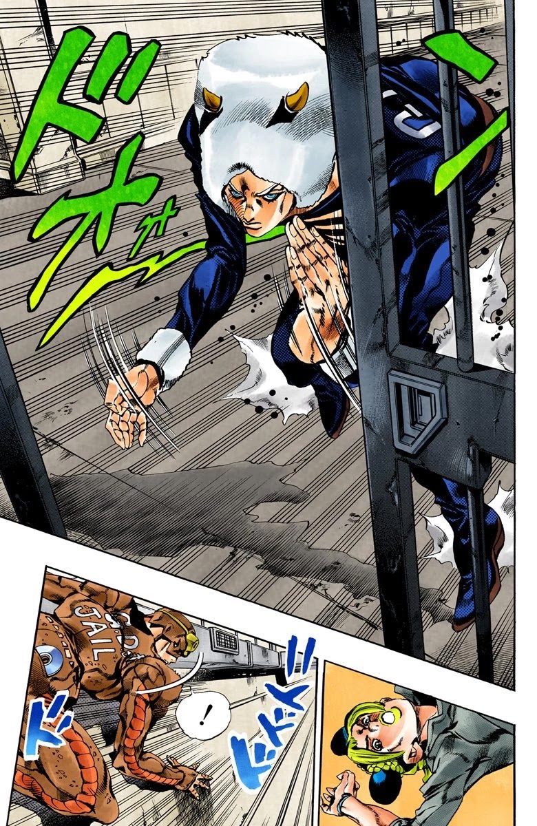 JoJo's Bizarre Adventure Part 6 - Stone Ocean (Official Colored) chapter 42 page 8