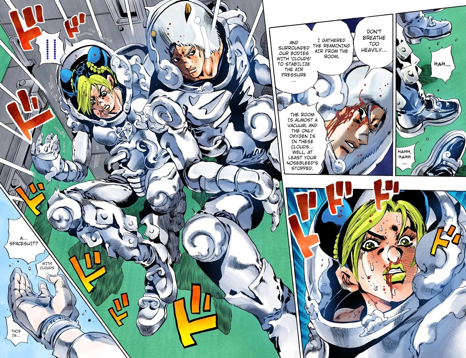 JoJo's Bizarre Adventure Part 6 - Stone Ocean (Official Colored) chapter 44 page 11