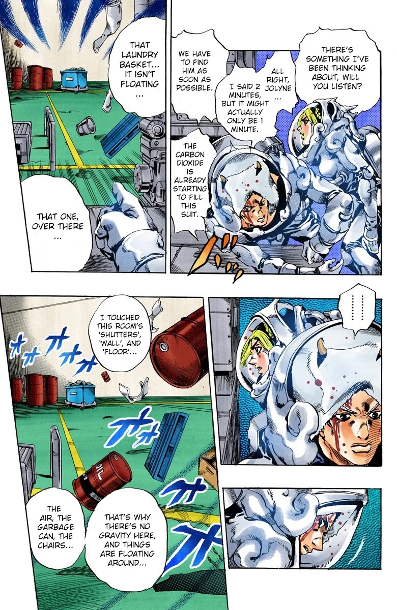 JoJo's Bizarre Adventure Part 6 - Stone Ocean (Official Colored) chapter 44 page 13