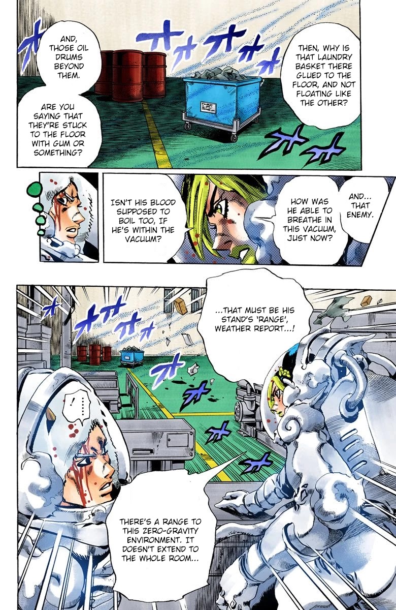 JoJo's Bizarre Adventure Part 6 - Stone Ocean (Official Colored) chapter 44 page 14