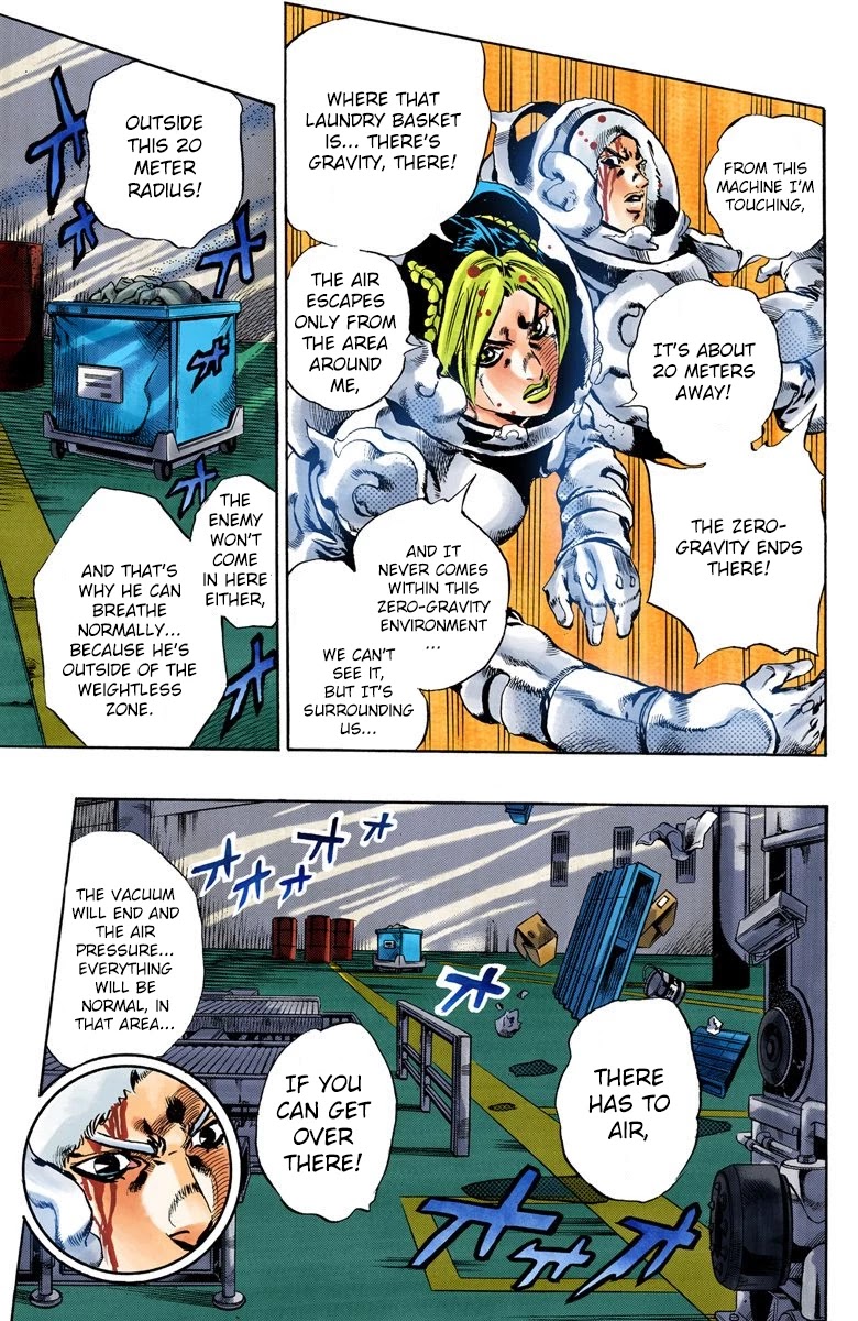 JoJo's Bizarre Adventure Part 6 - Stone Ocean (Official Colored) chapter 44 page 15