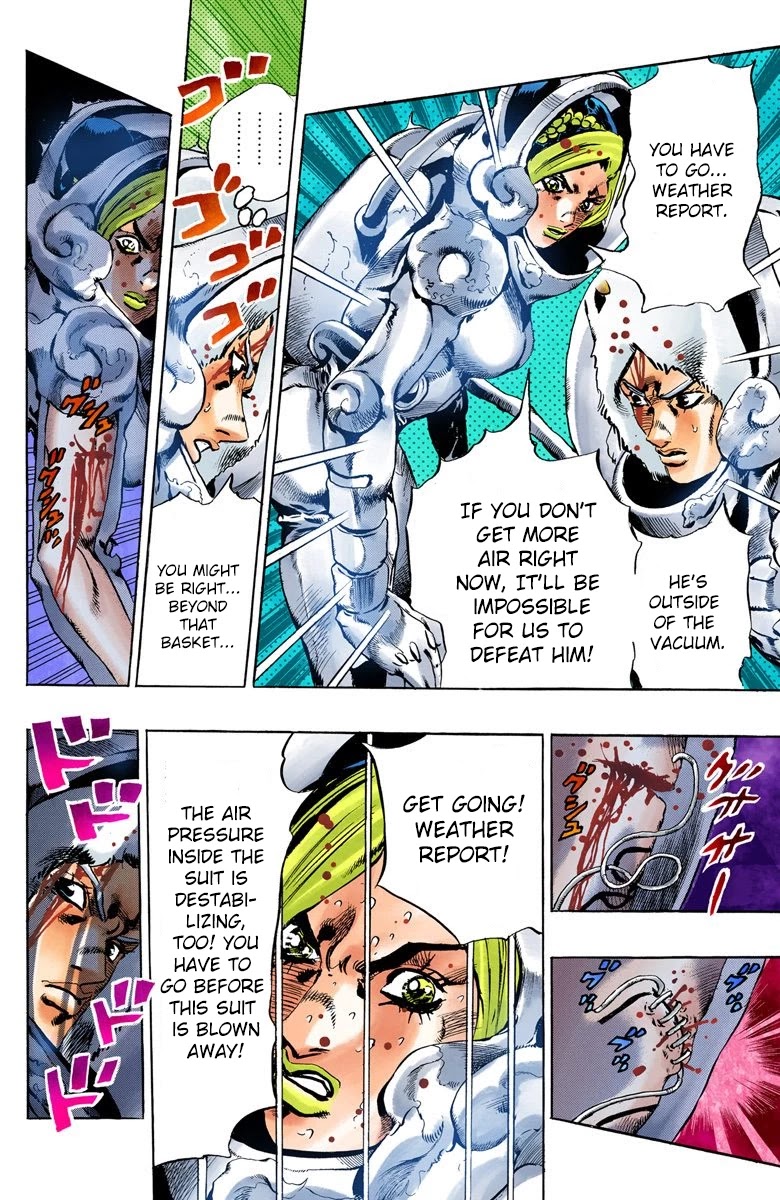 JoJo's Bizarre Adventure Part 6 - Stone Ocean (Official Colored) chapter 44 page 16