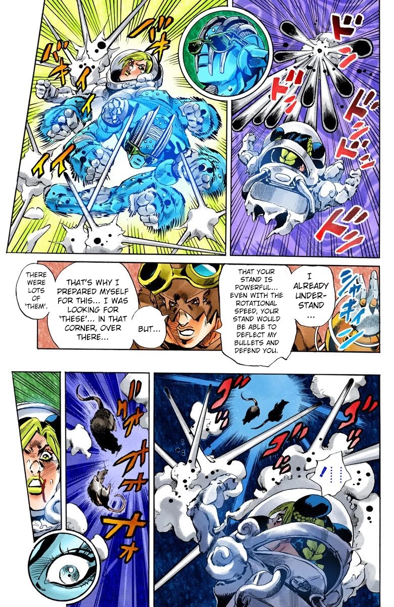 JoJo's Bizarre Adventure Part 6 - Stone Ocean (Official Colored) chapter 45 page 13