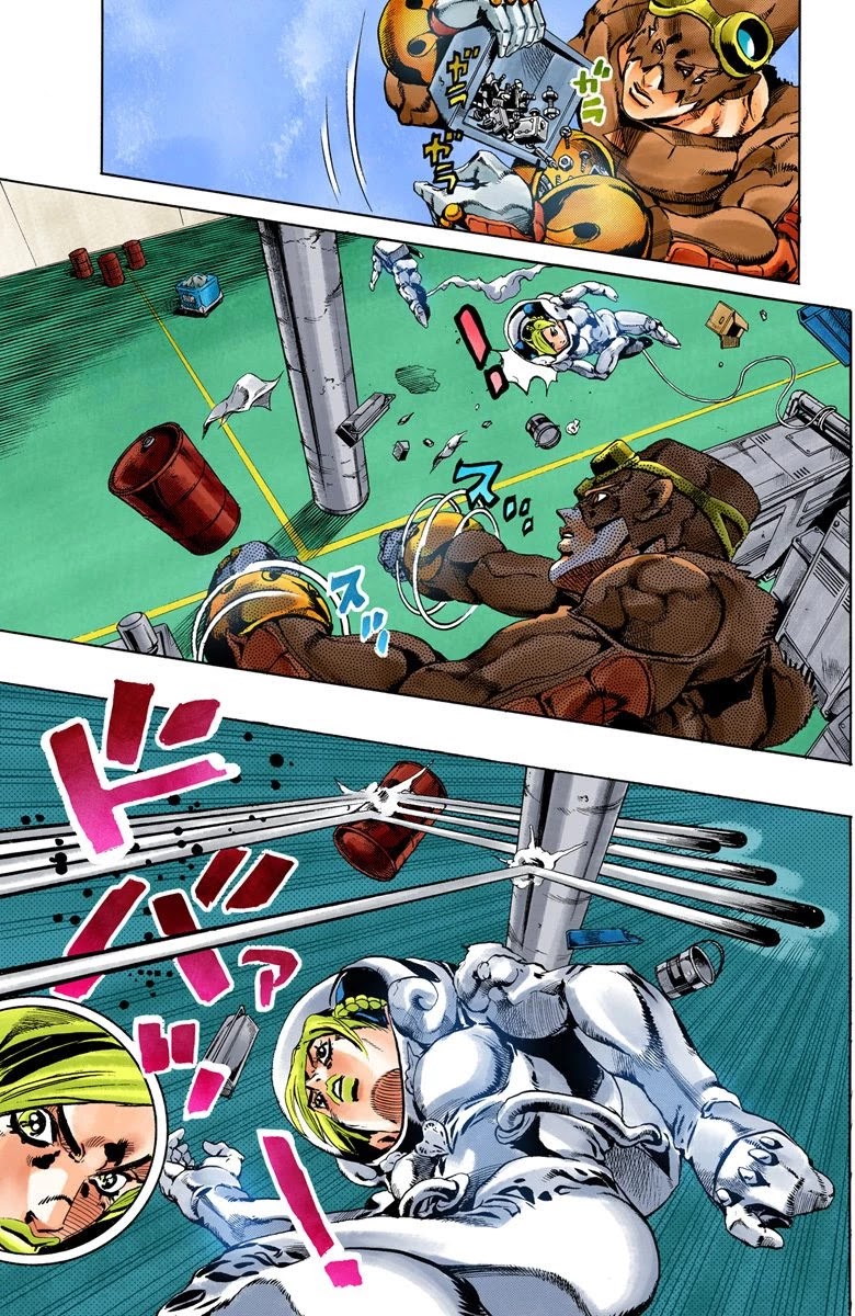 JoJo's Bizarre Adventure Part 6 - Stone Ocean (Official Colored) chapter 45 page 4