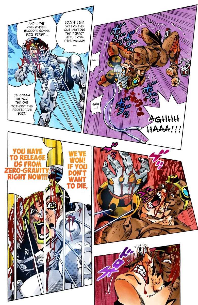 JoJo's Bizarre Adventure Part 6 - Stone Ocean (Official Colored) chapter 46 page 10