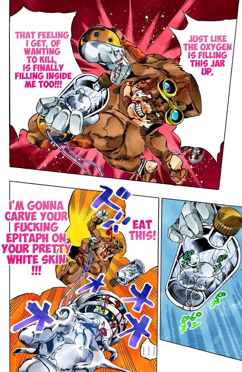 JoJo's Bizarre Adventure Part 6 - Stone Ocean (Official Colored) chapter 46 page 12