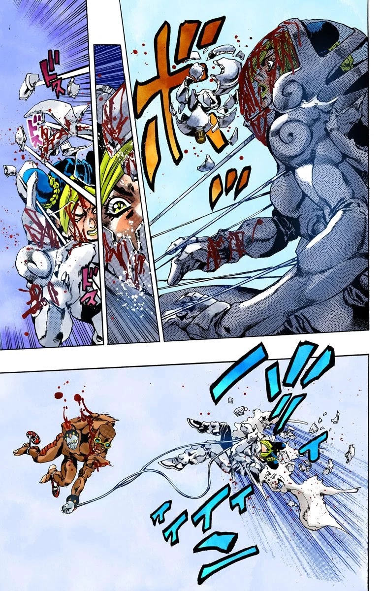 JoJo's Bizarre Adventure Part 6 - Stone Ocean (Official Colored) chapter 46 page 13