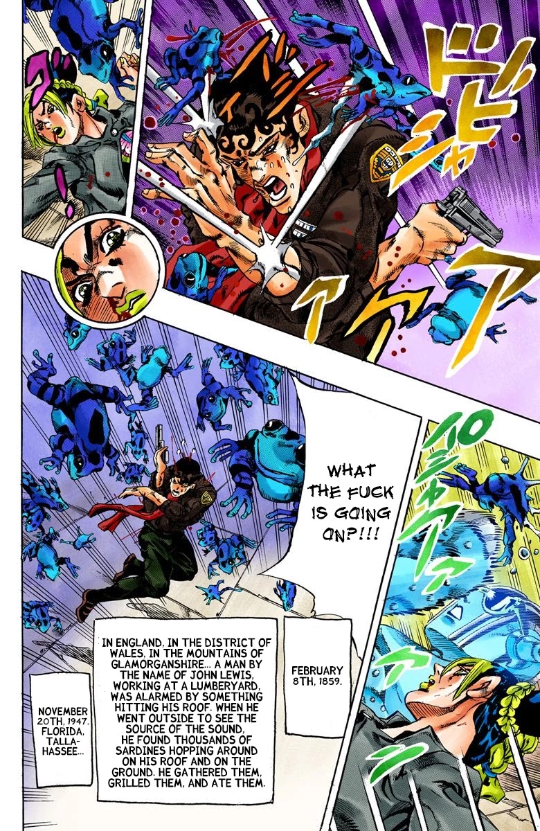 JoJo's Bizarre Adventure Part 6 - Stone Ocean (Official Colored) chapter 48 page 15